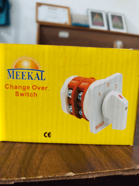 Meekal Change Over Switch 32A/2p 102
