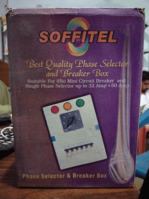 Phase Selector & Breaker Box 3 Light