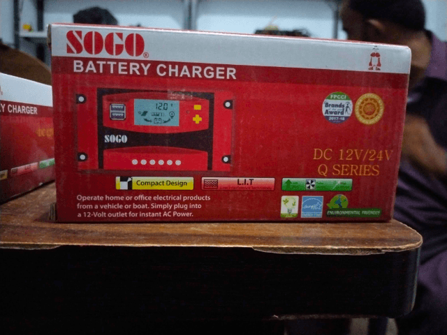 SOGO battery Charger Controlar 10 A 12v&24v